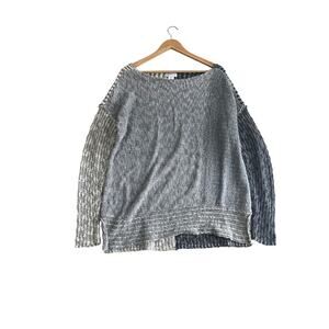 Soft Surroundings Linen Blend Tunic Sweater